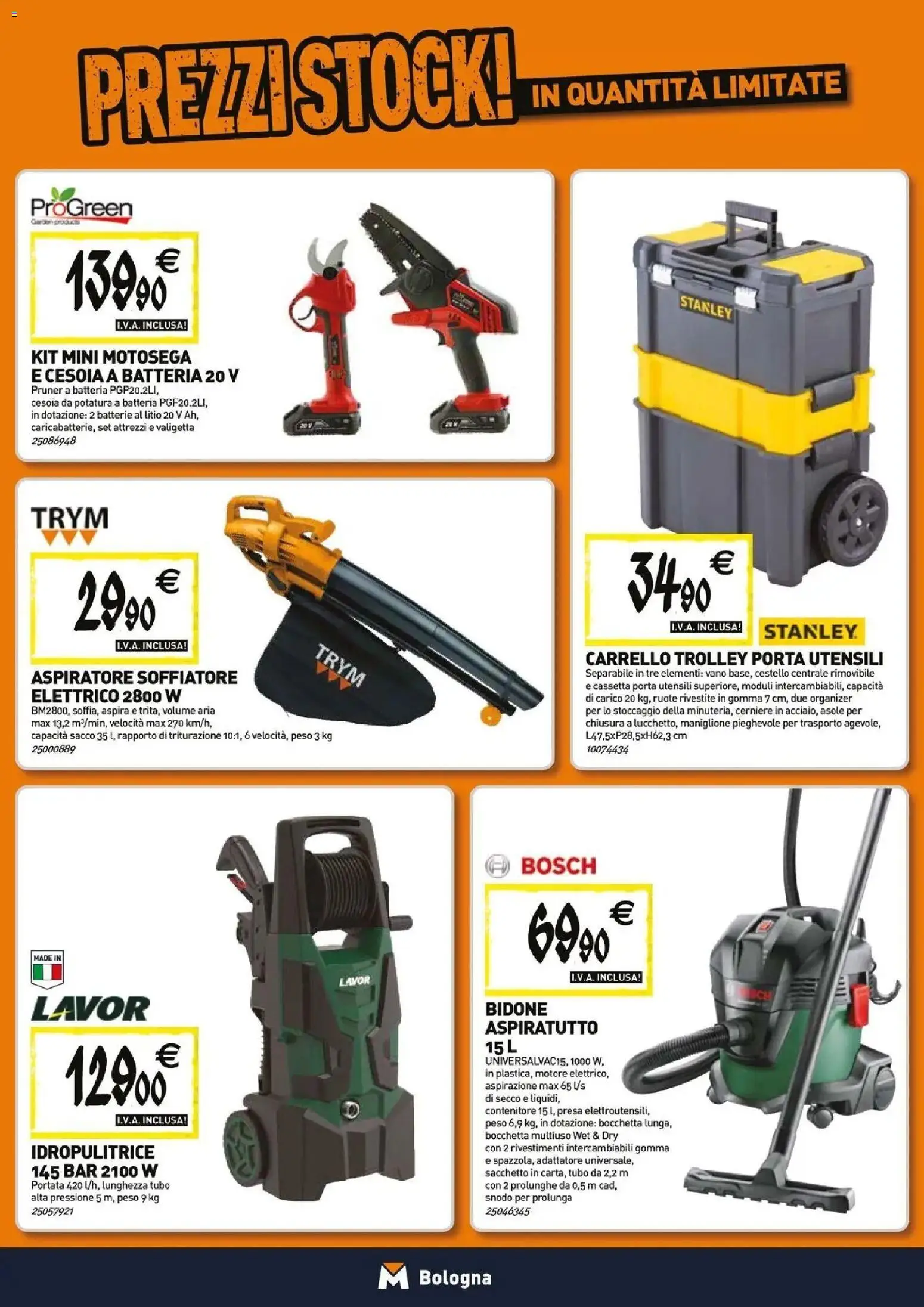 Volantino TECNOMAT del 26.03.2026 | Pagina: 18 | Prodotti: Tubo, Adattatore, Trolley, Batteria