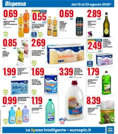 Anteprima del volantino BIBITA ANANAS E MELA MULTIVITAMINICO, BIBITA ANANAS E MELA MULTIVITAMINICO 1,5 l valido a partire dal 10/08/2026 | Pagina: 5 | Prodotti: Fazzoletti, Vino, Crocchette, Bibita