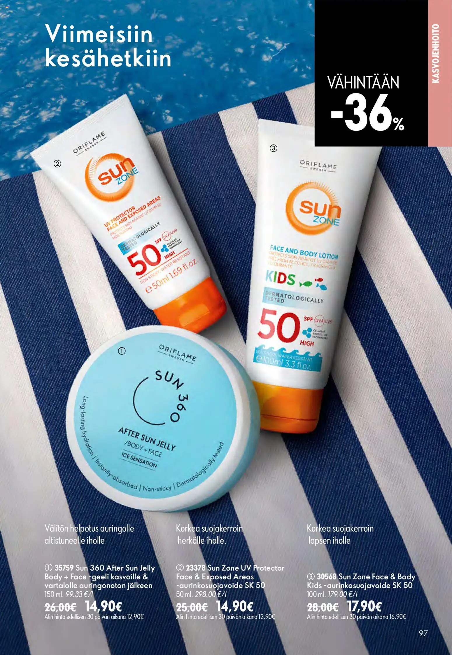 Oriflame - Esite 11 – voimassa 05/08/2026 alkaen | Sivu: 97