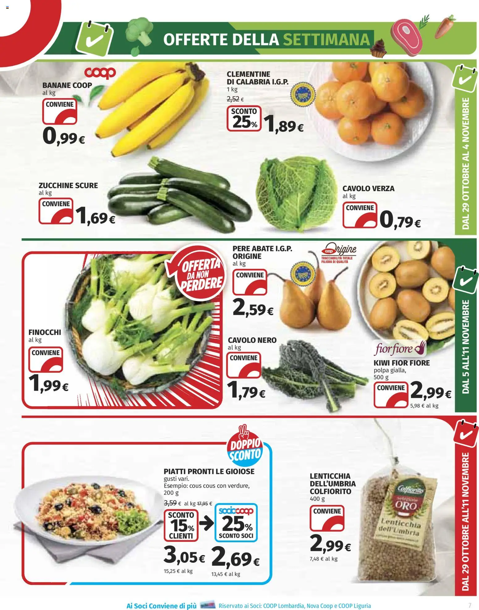Volantino COOP del 29/10/2026 | Pagina: 7