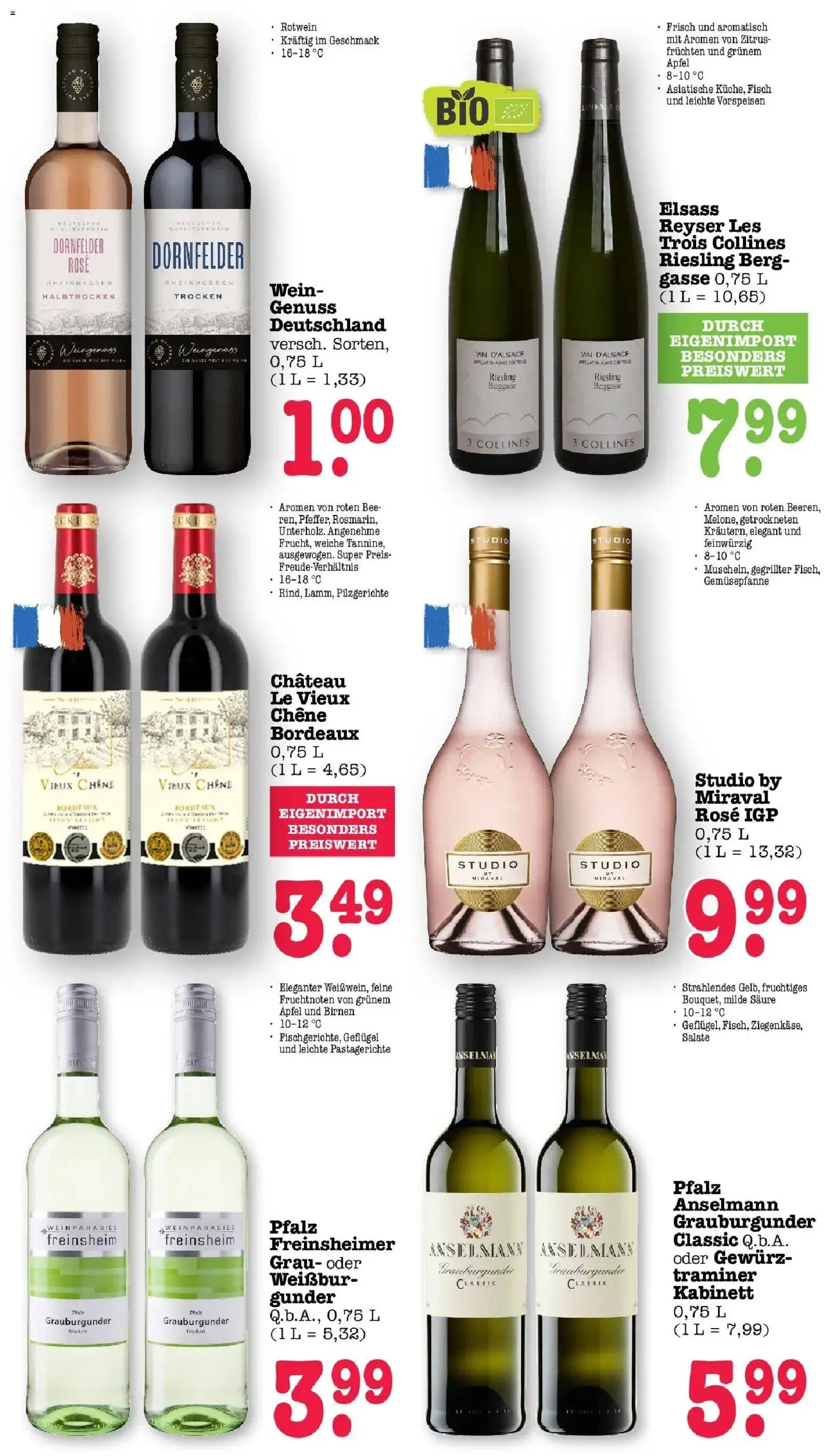 Marktkauf Prospekt Wörth Am Rhein (ab 07.09.2026) » Angebote online | Seite: 43 | Produkte: Rotwein, Äpfel, Fisch, Wein
