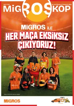 18.06.2026 tarihinden itibaren geçerli olan Migros kataloğu önizlemesi
