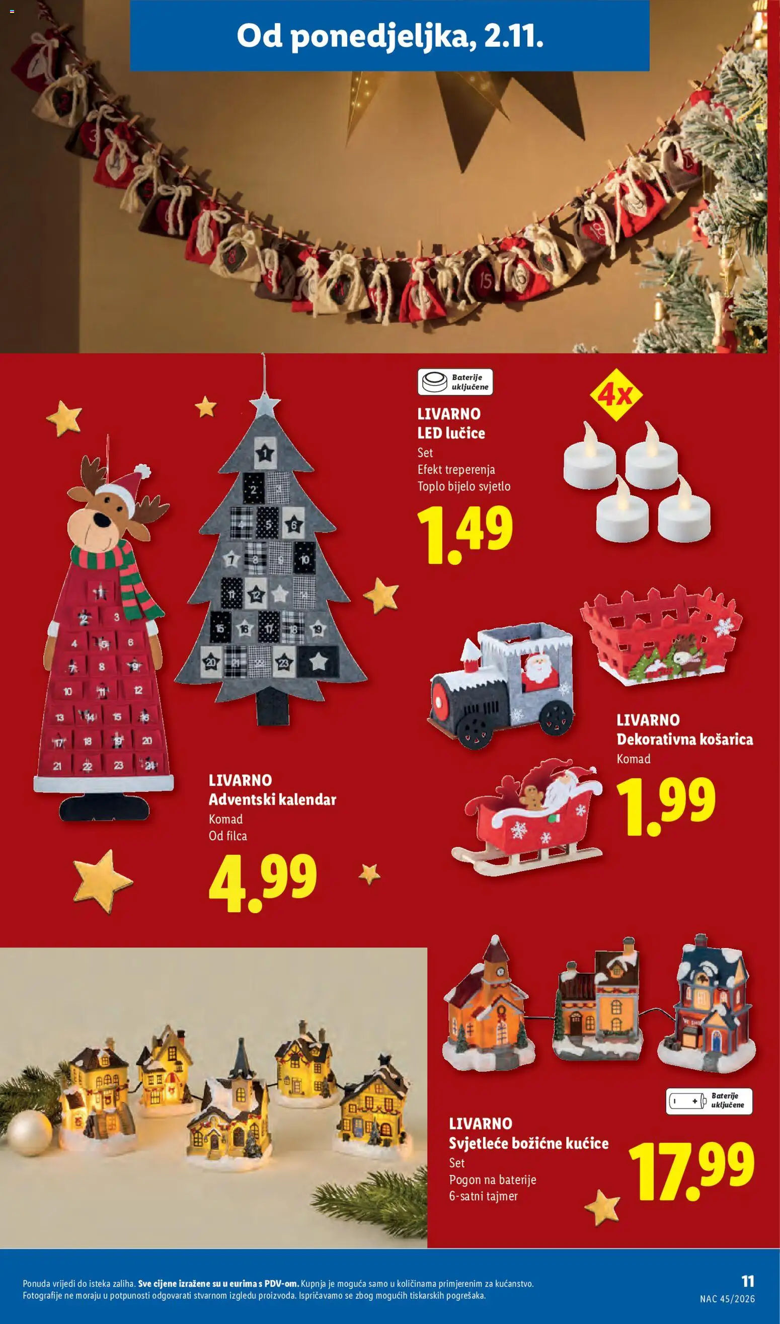 Lidl katalog | vrijedi od 02.11.2026 | Stranica: 11