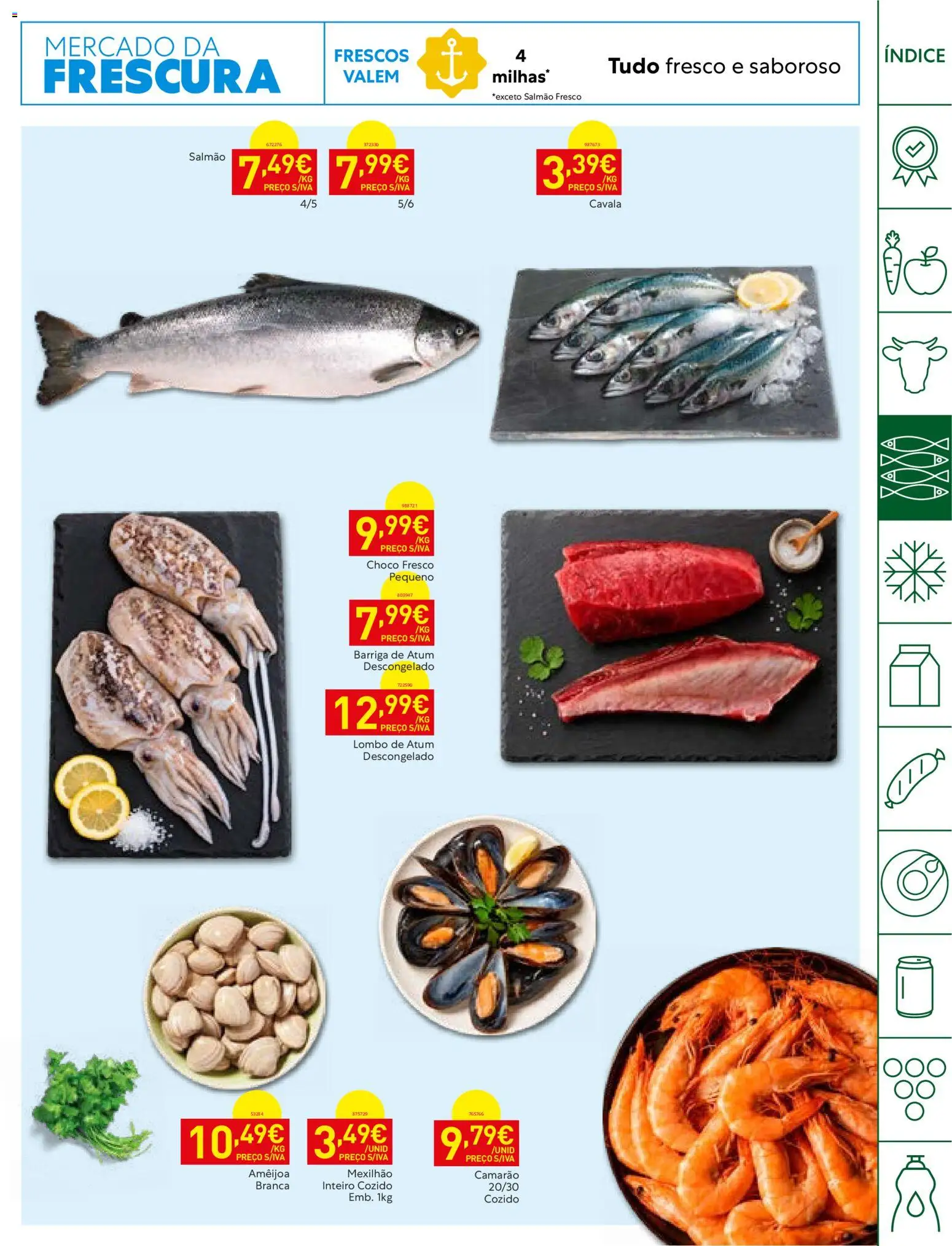 Recheio folheto Horeca │ válido de 13/10/2026 | Página: 7 | Produtos: Atum, Salmão, Lombo, Salmão fresco