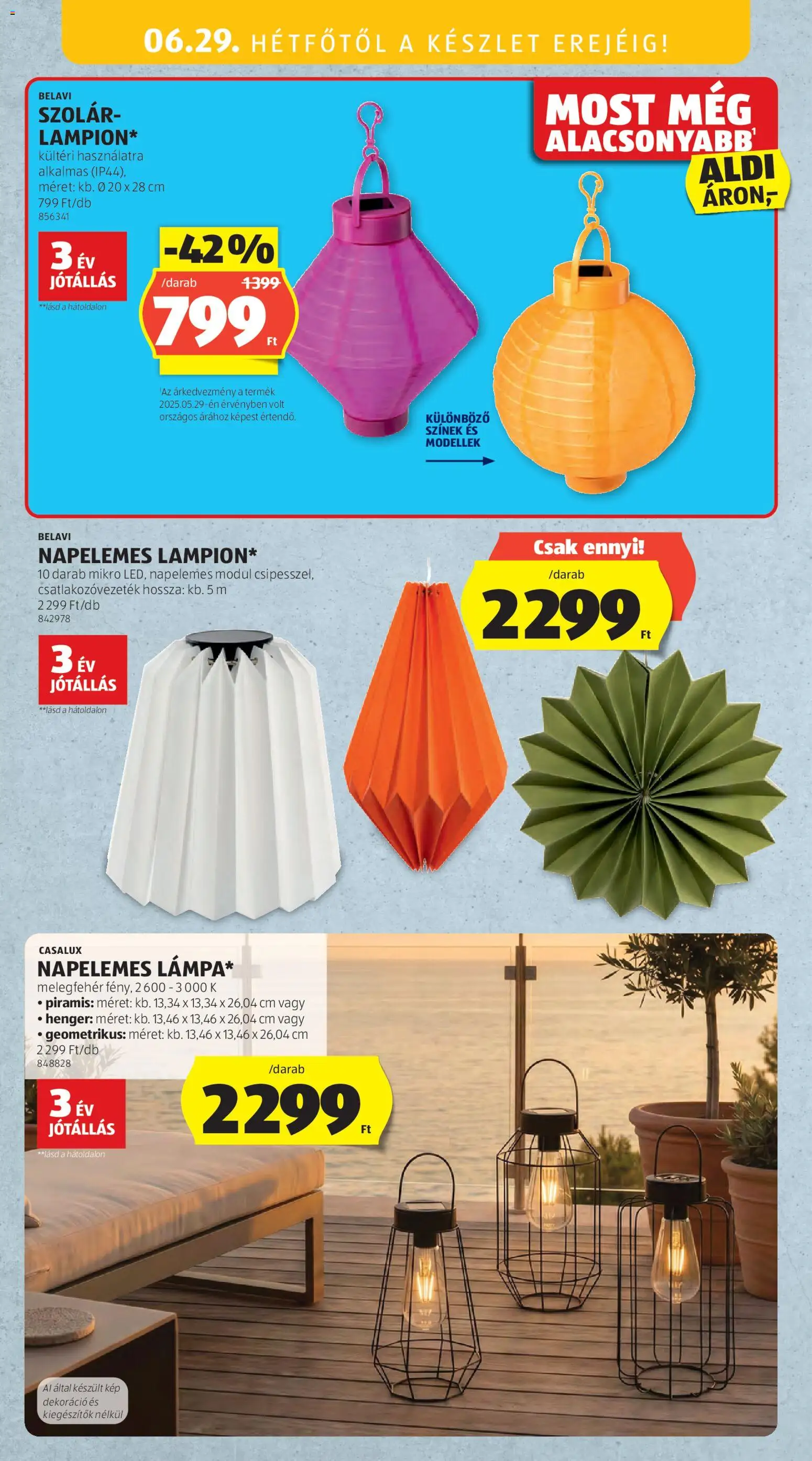 Aldi akciós ujság - amely érvényes a következő dátumtól: 25.06.2026 | Oldal: 20
