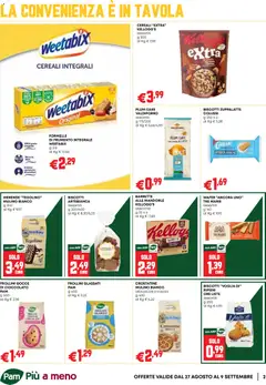 Anteprima del volantino PAM volantino Occasioni Extra valido a partire dal 27/08/2026 | Pagina: 2 | Prodotti: Crostatine, Mandorle, Cacao, Frollini