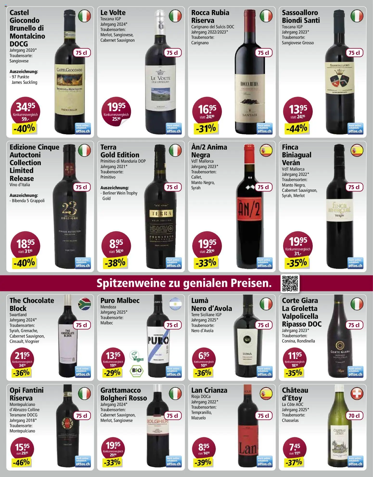 Otto's aktionen Marken Spezial – gültig ab 19.10.2026 | Seite: 12 | Produkte: Merlot, Wein
