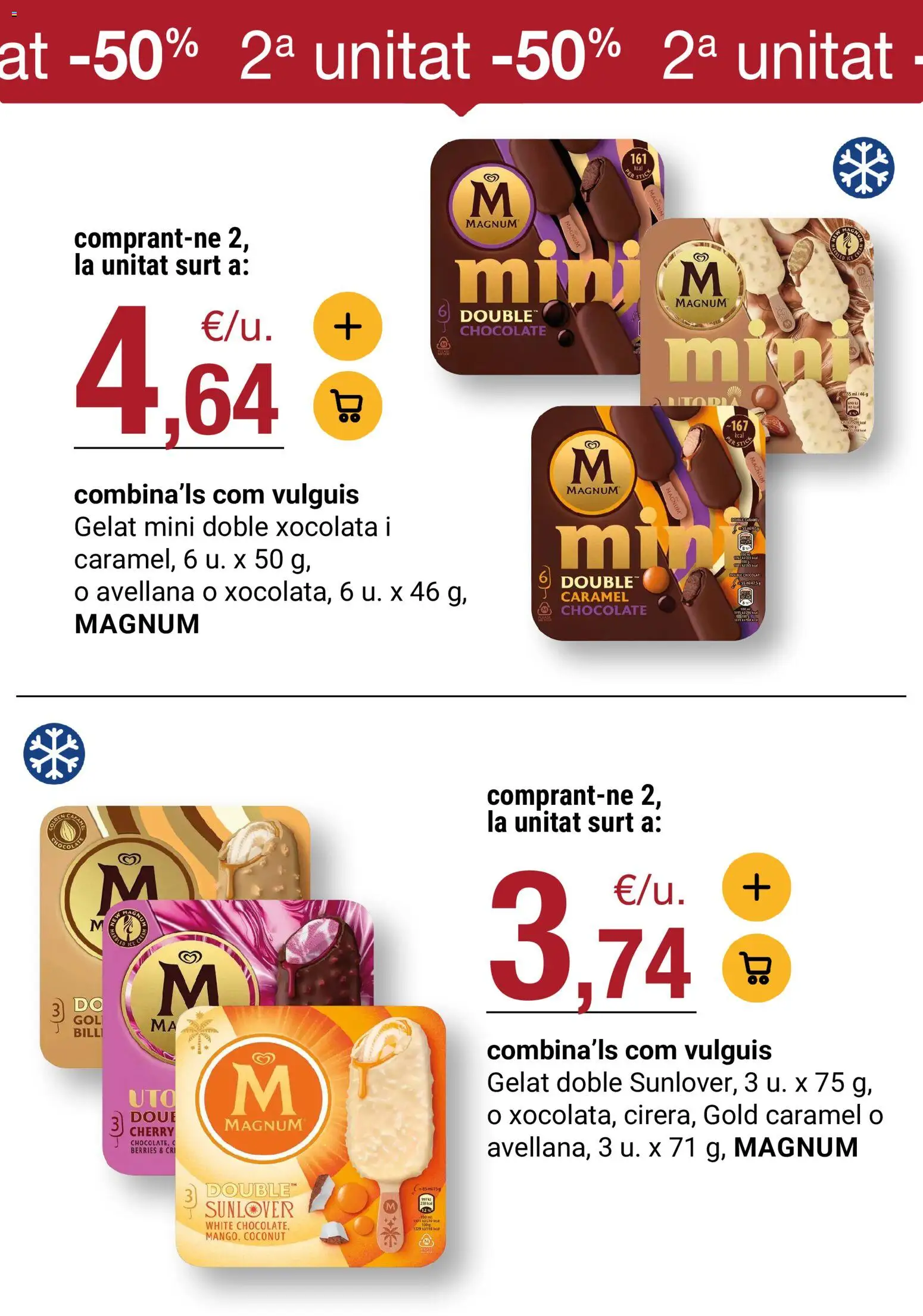 Bonpreu folleto │ válido desde el 25/08/2026 | Página: 76 | Productos: Chocolate, Magnum