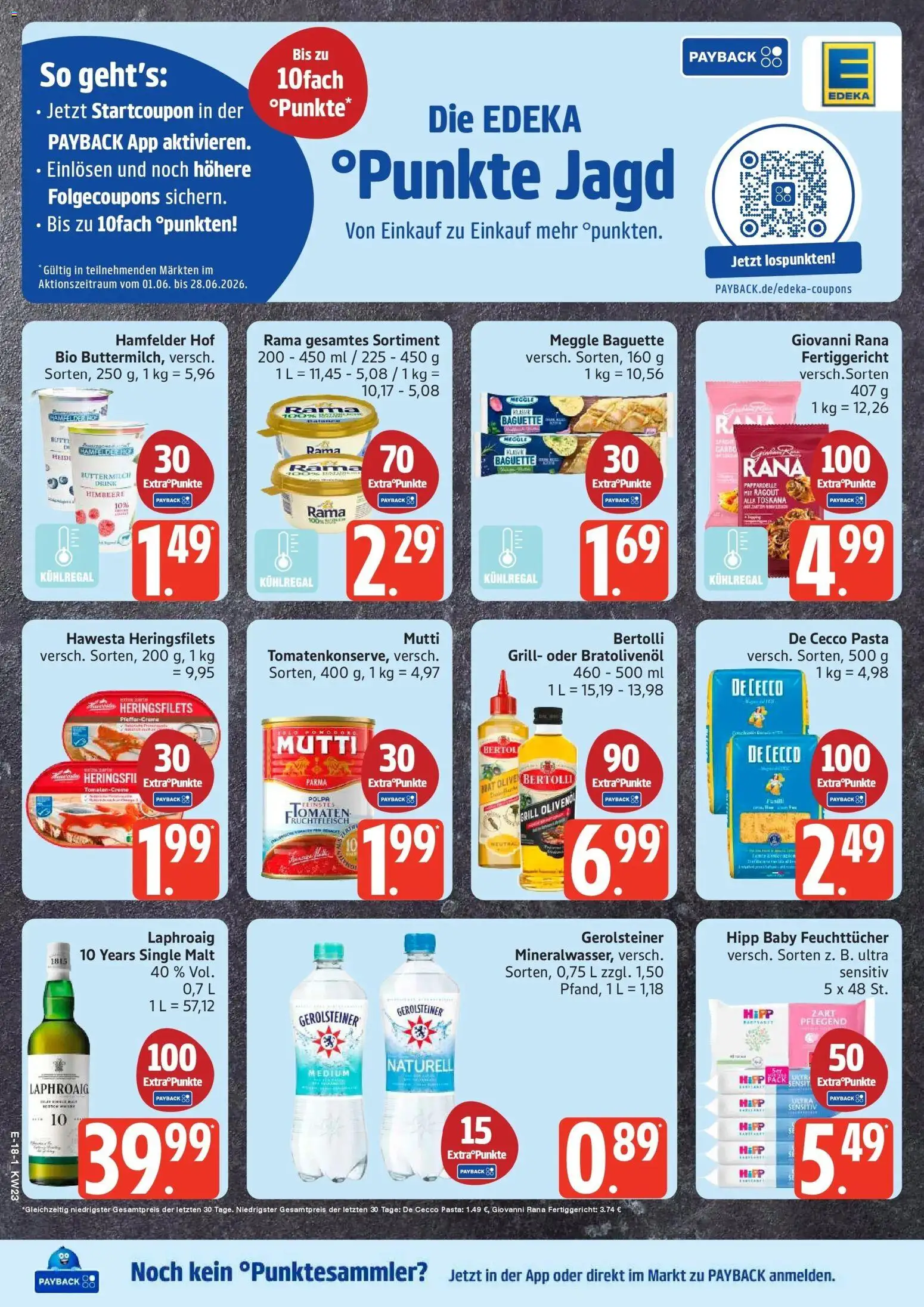 Edeka prospekt Hamburg – gültig ab 01.06.2026 | Seite: 22 | Produkte: Grill, Olivenol, Himbeere, Pasta