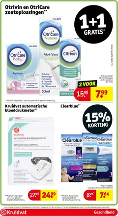 Kruidvat folder - Voorbeeld van een folder van Kruidvat, geldig van 28-09-2026 | Pagina: 27 | Producten: Zwangerschapstest, La, Zout, Aloë Vera
