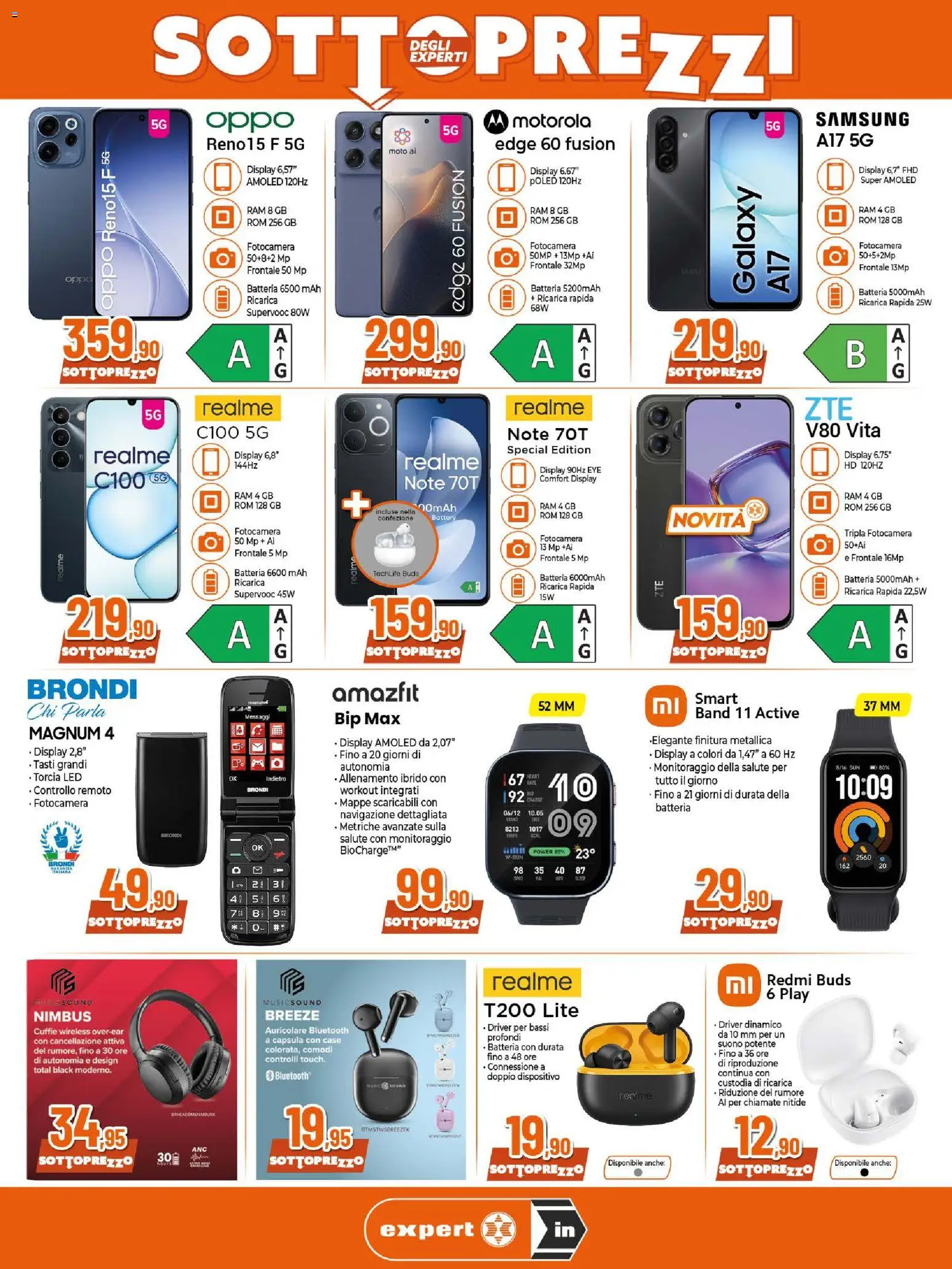 Volantino Ipercoop del 08/10/2026 | Pagina: 3 | Prodotti: Magnum, Torcia, Batteria, Samsung