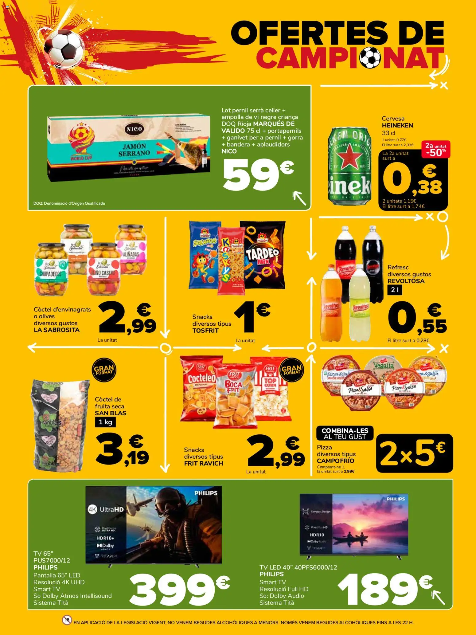 Supeco folleto │ válido desde el 04.06.2026 | Página: 4 | Productos: Jamón, Pizza, Audio, Σπανάκι