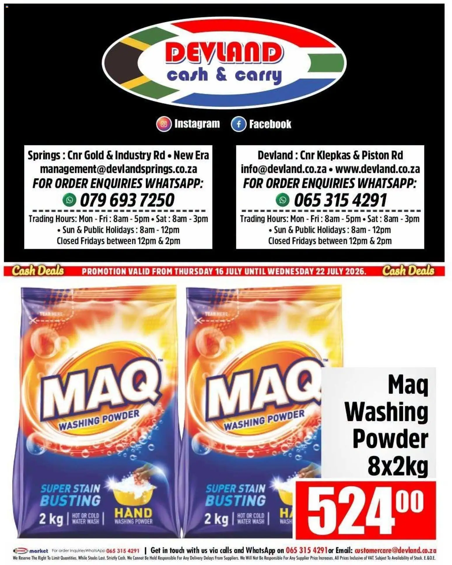 New Devland catalogue – valid from 16/07/2026 | Page: 7