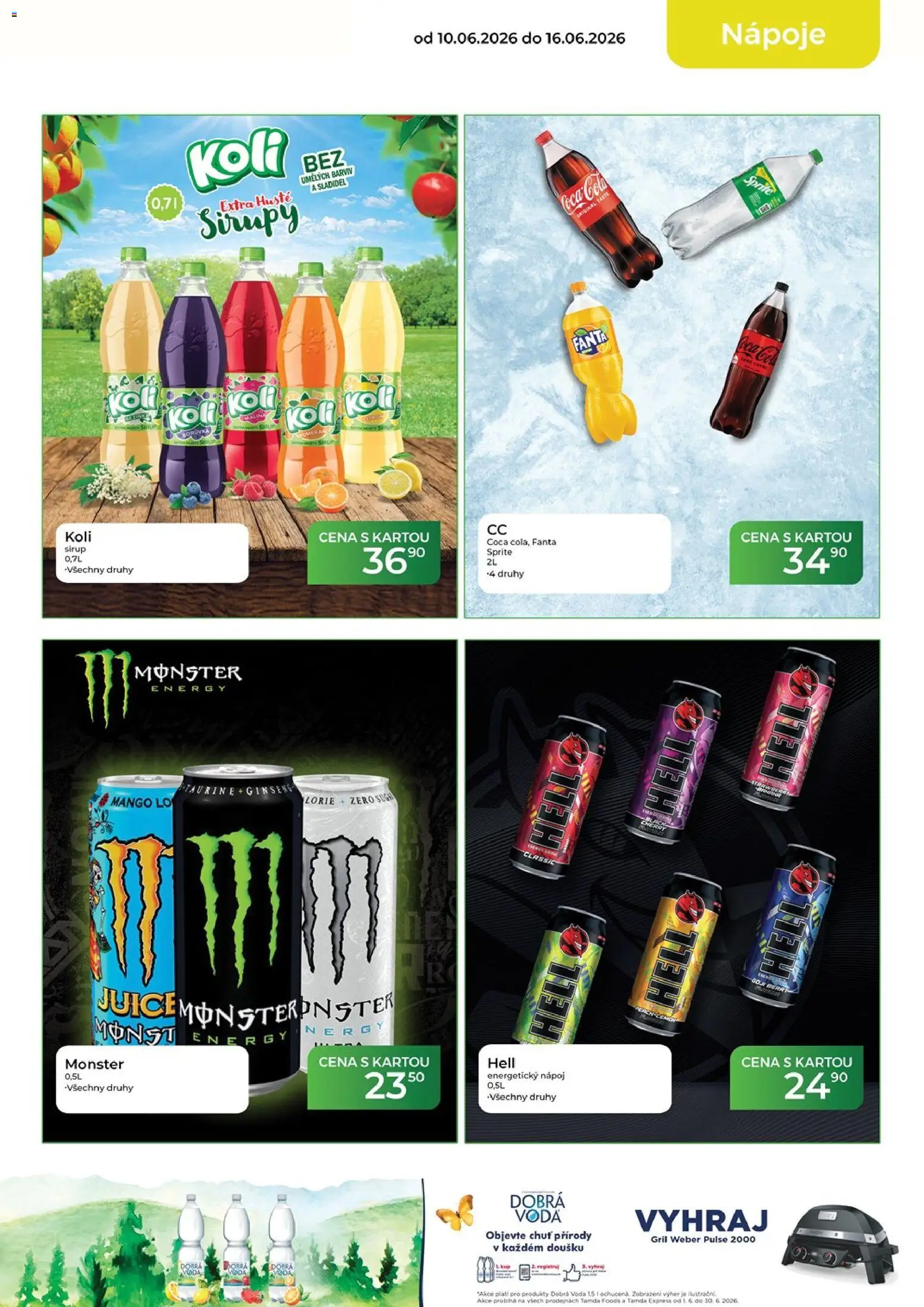 Tamda Foods leták od 10.06.2026 | Strana: 15 | Produkty: Mango, Voda, Coca cola, Sprite