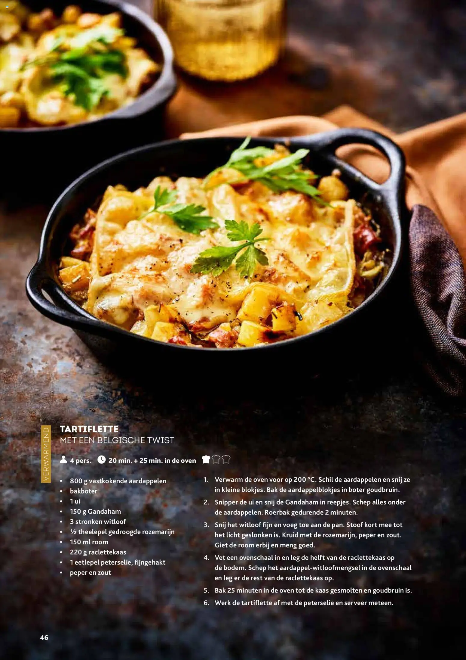 {H1} | Pagina: 46 | Producten: Room, De oven, Peterselie, Kaas