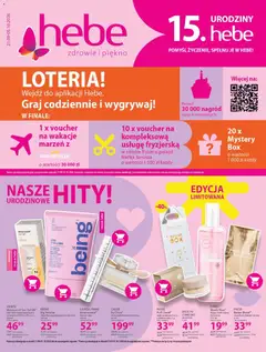Pogląd oferty "Hebe gazetka - Nasze urodzinowe hity" - ważna od 21.09.2026
