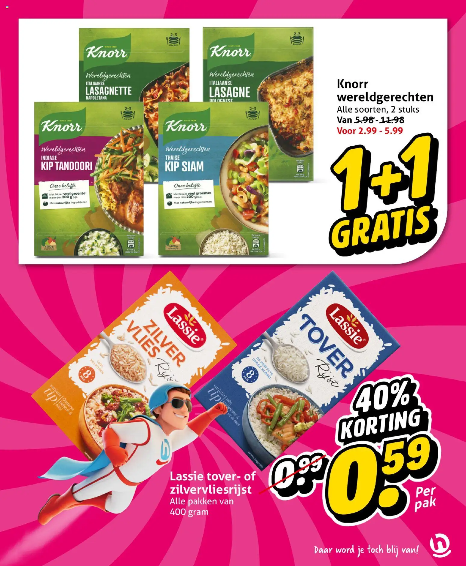 {H1} | Pagina: 9 | Producten: Biefstuk, Lasagne, Kruidenboter, Ingrediënten
