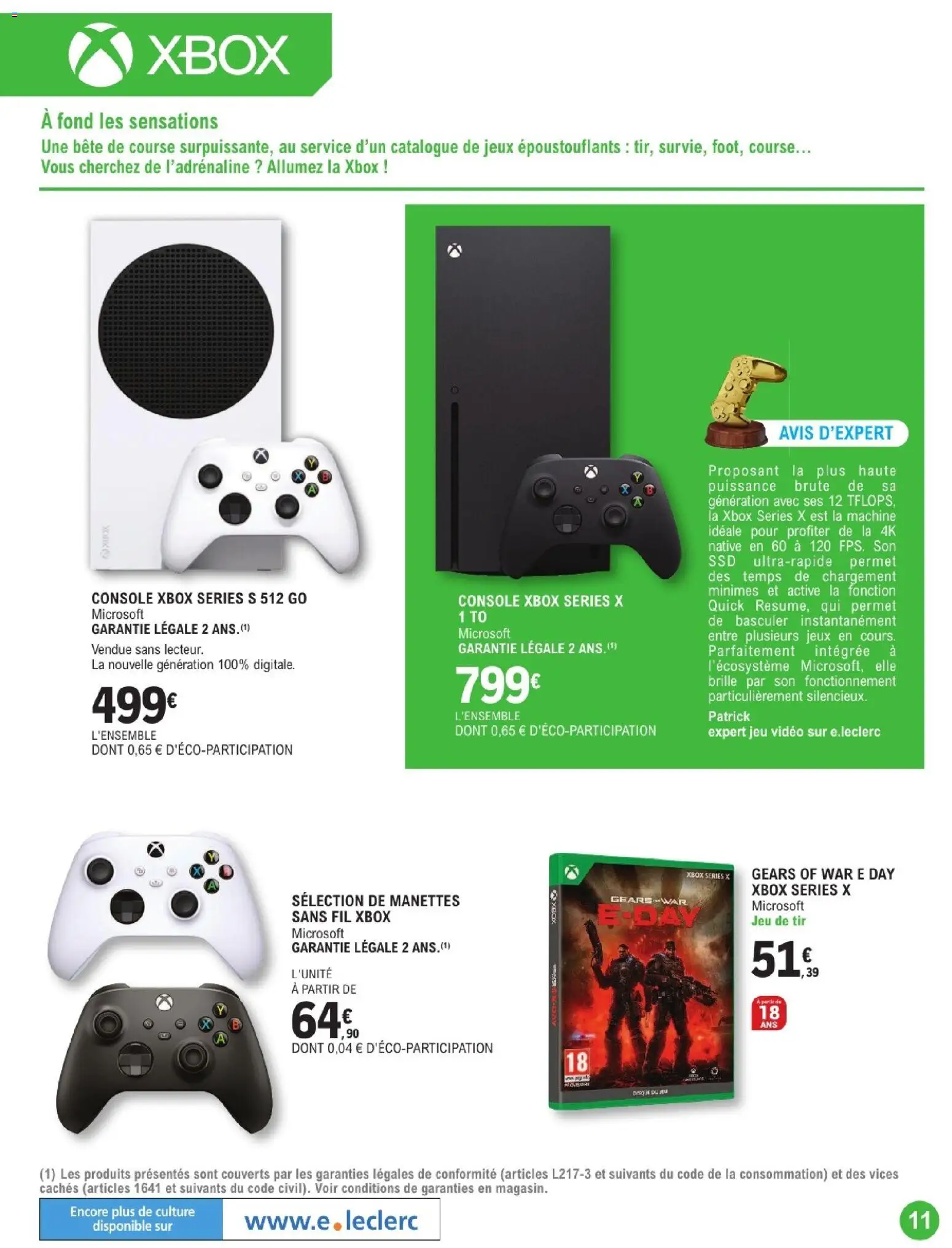 {H1} | Page: 11 | Produits: Couverts, Vidéo, Xbox, Jeu vidéo