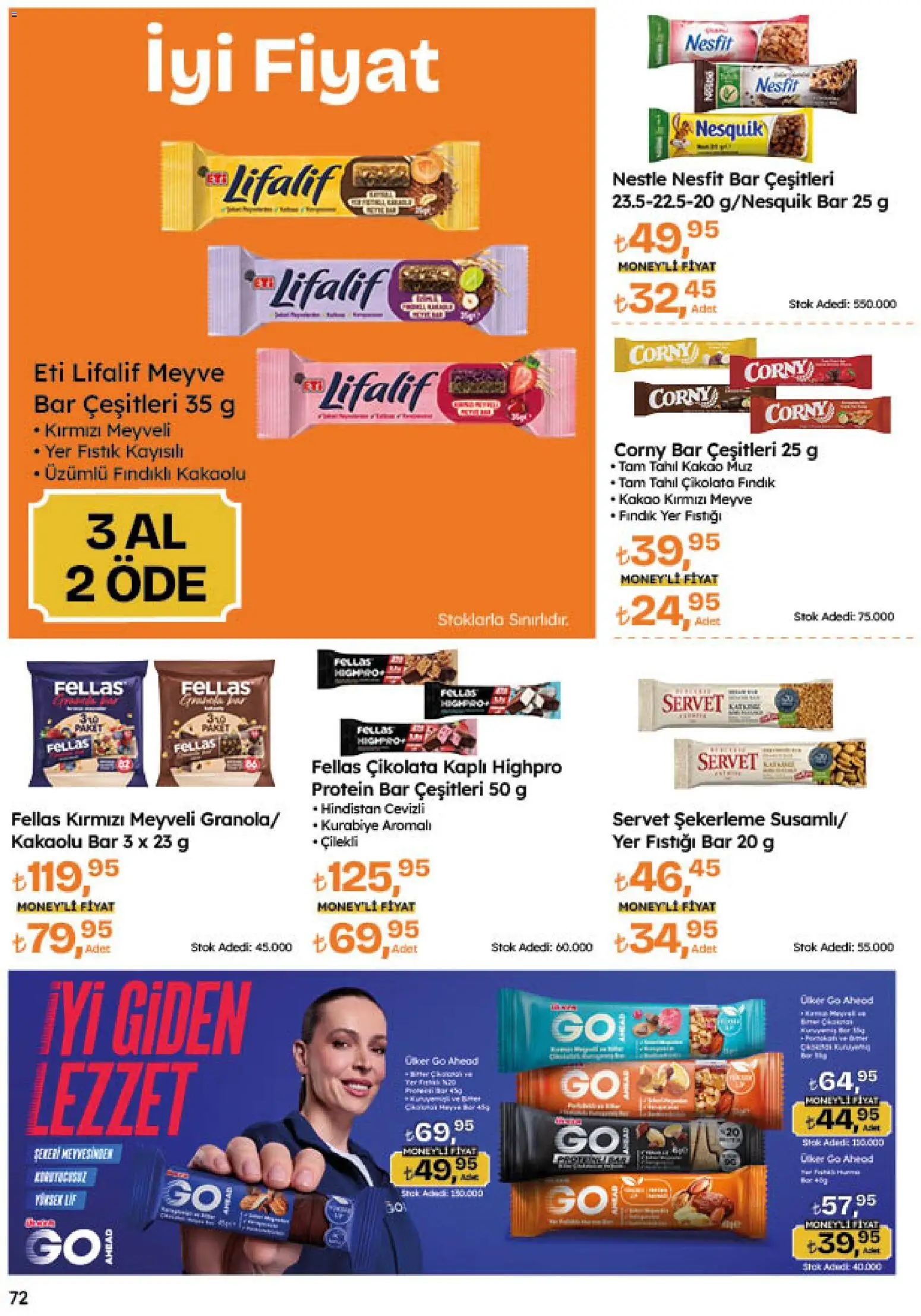 Migros Katalog - 5M Migroskop Dijital - 20 Ağustos 2026 tarihinden itibaren geçerlidir | Sayfa: 72 | Ürünler: Muz, Kurabiye, Meyve, Yer fıstığı