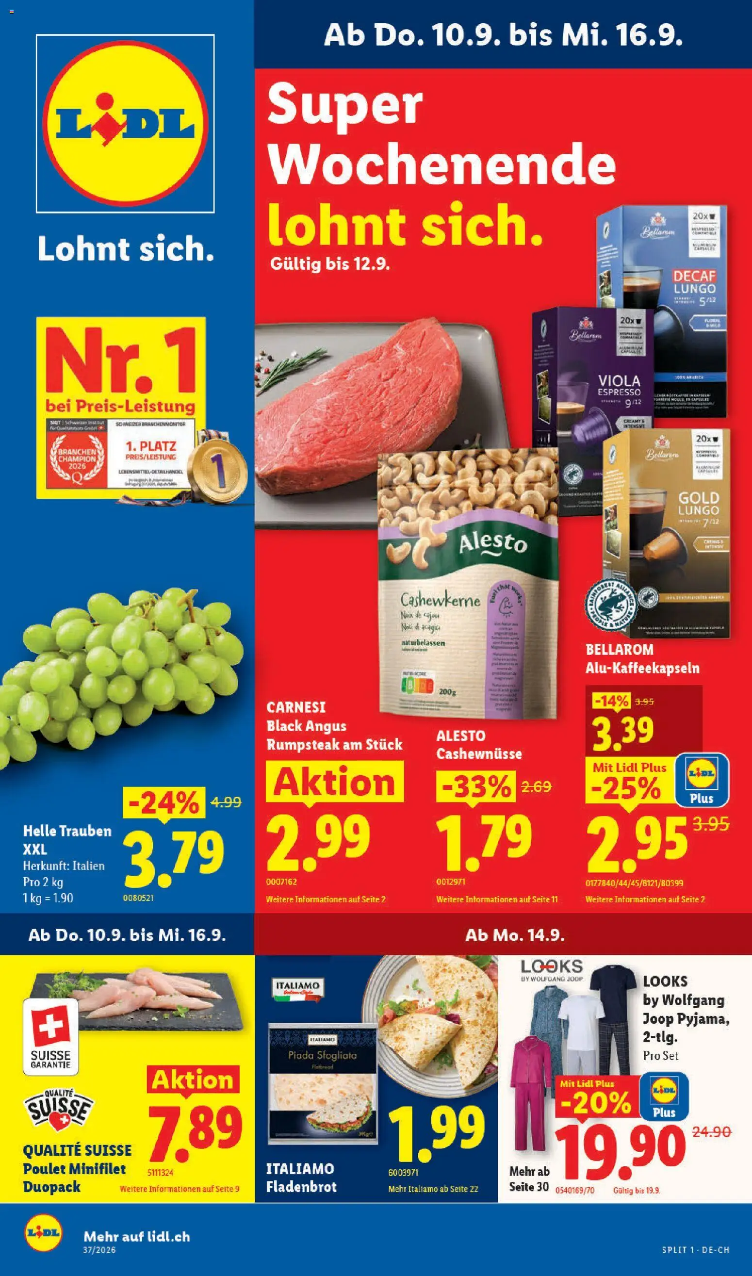Lidl aktionen – gültig ab 10.09.2026 | Seite: 1