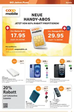 Fust aktionen ab 27.07.2026 gültig | Seite: 9 | Produkte: Kabel, Apple, Iphone, Powerbank