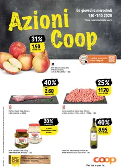 Coop aktionen IT ab 01.10.2026 gültig