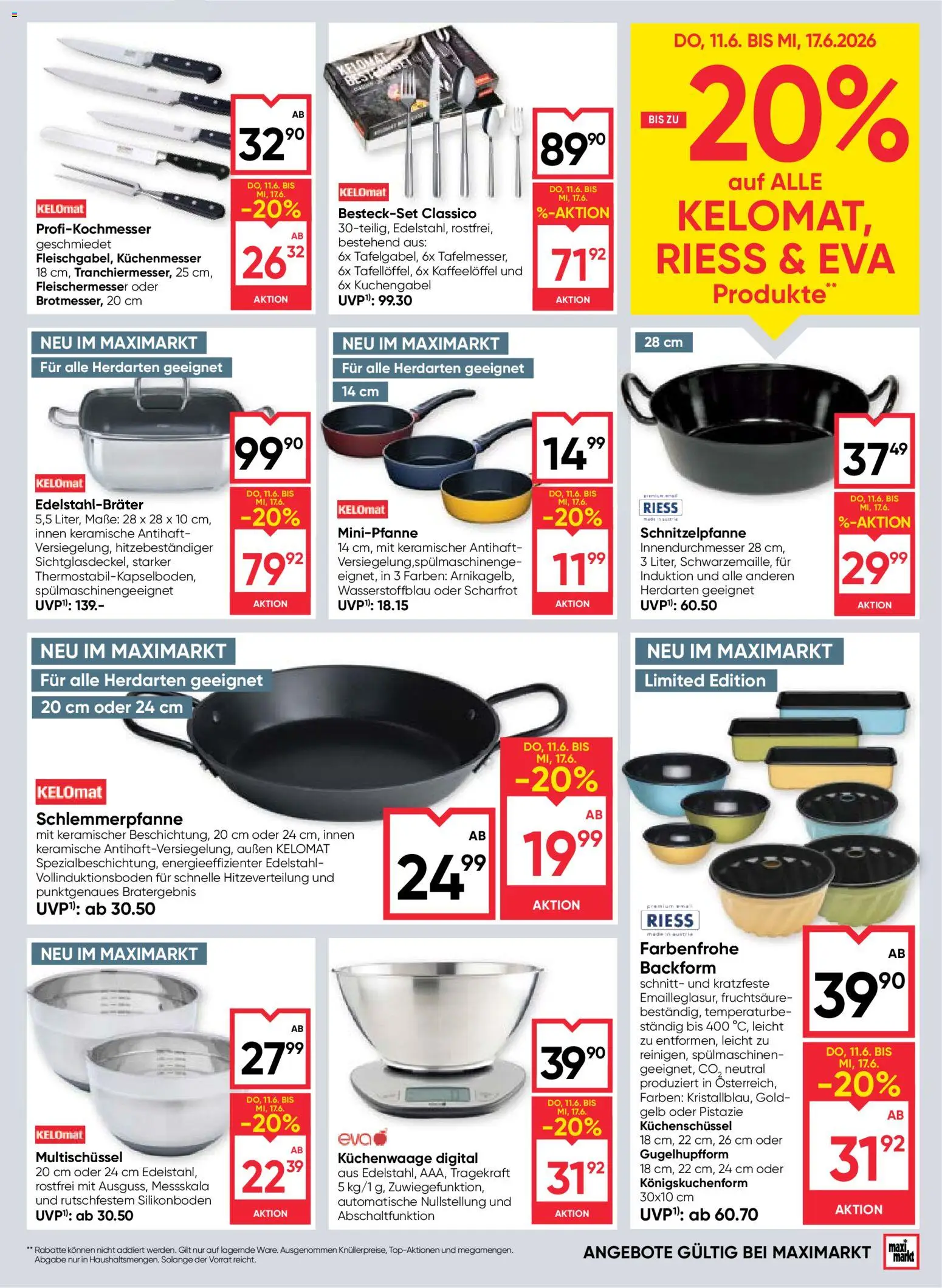 Maximarkt Flugblatt gültig ab 11.06.2026 | Seite: 17 | Produkte: Rizsliszt