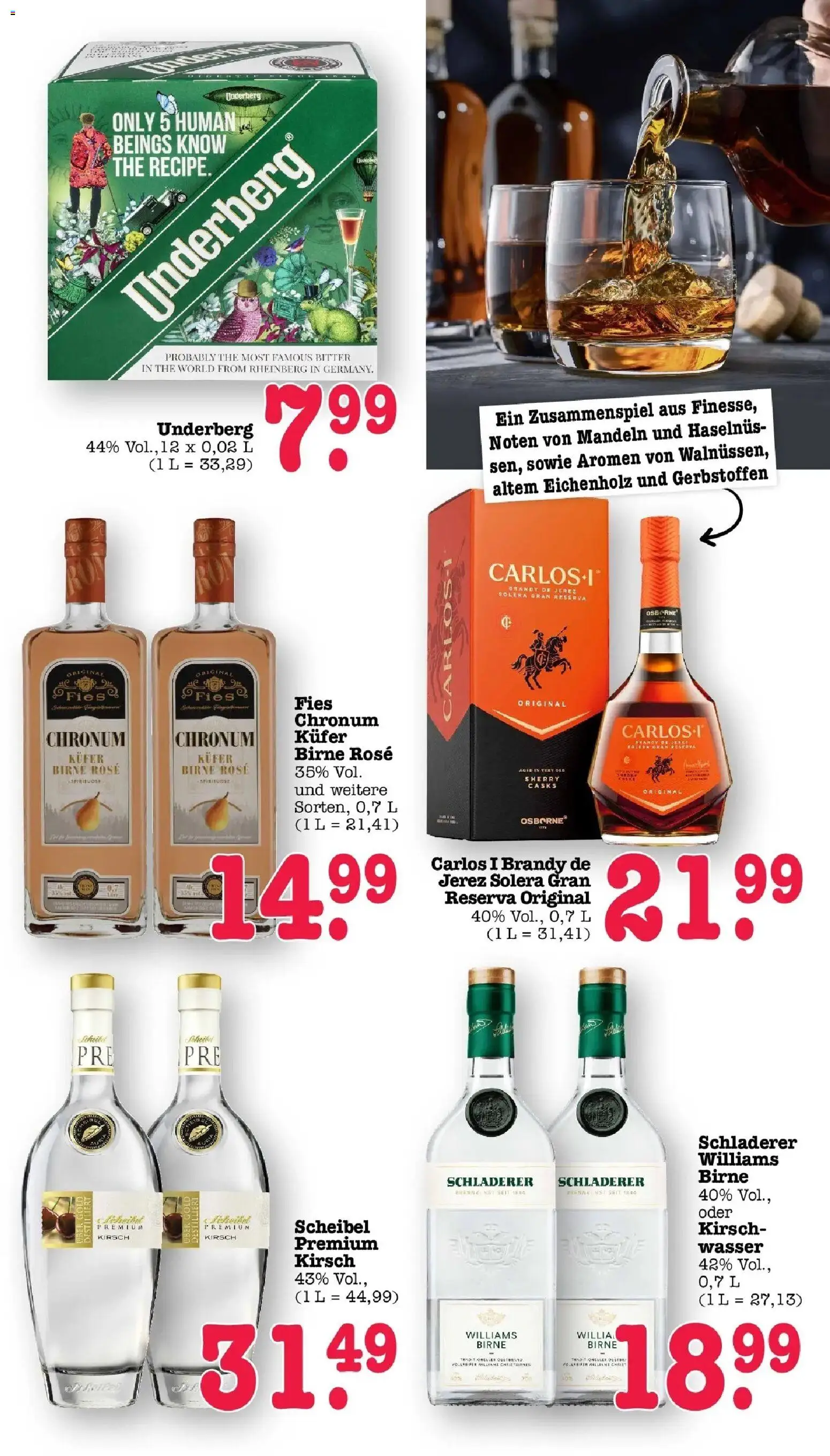 Edeka prospekt Bühlertal	 – gültig ab 10.05.2026 | Seite: 54 | Produkte: Mandeln, Wasser, Birne, Underberg