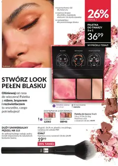 Pogląd oferty "Avon Katalog 8 2026" - ważna od 01.08.2026 | Strona: 47 | Produkty: Pędzel, Bronzer, Róż, Rozświetlacz