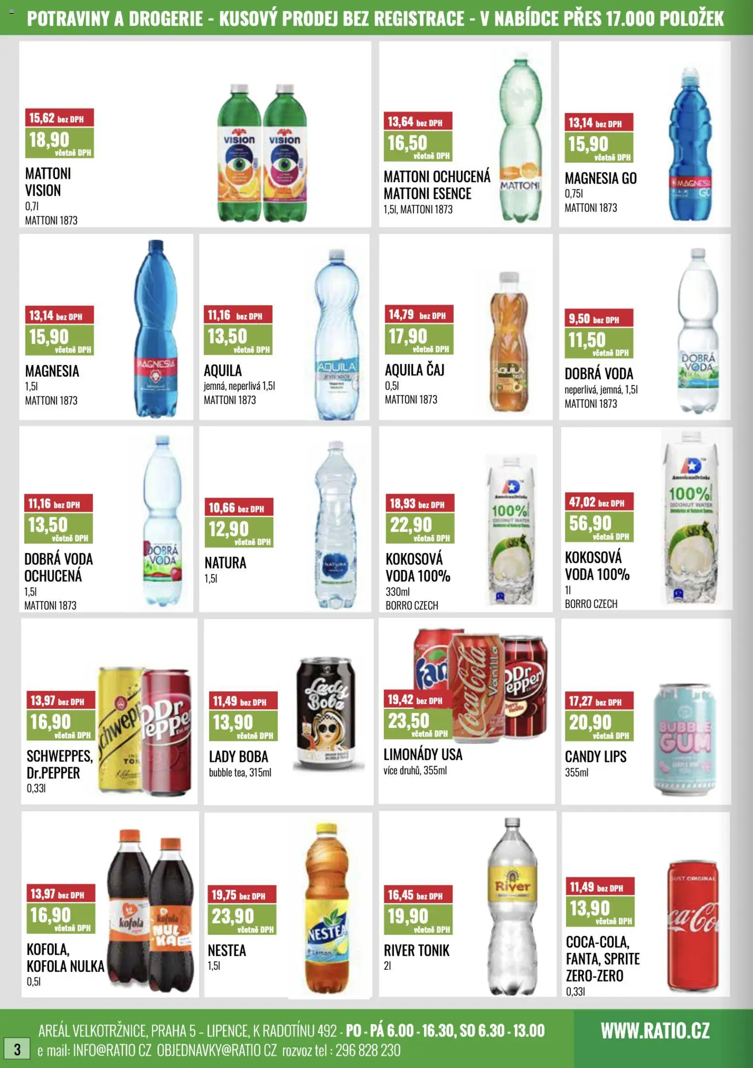 Ratio leták od 01.10.2026 | Strana: 4 | Produkty: Nestea, Čaj, Magnesia, Potraviny