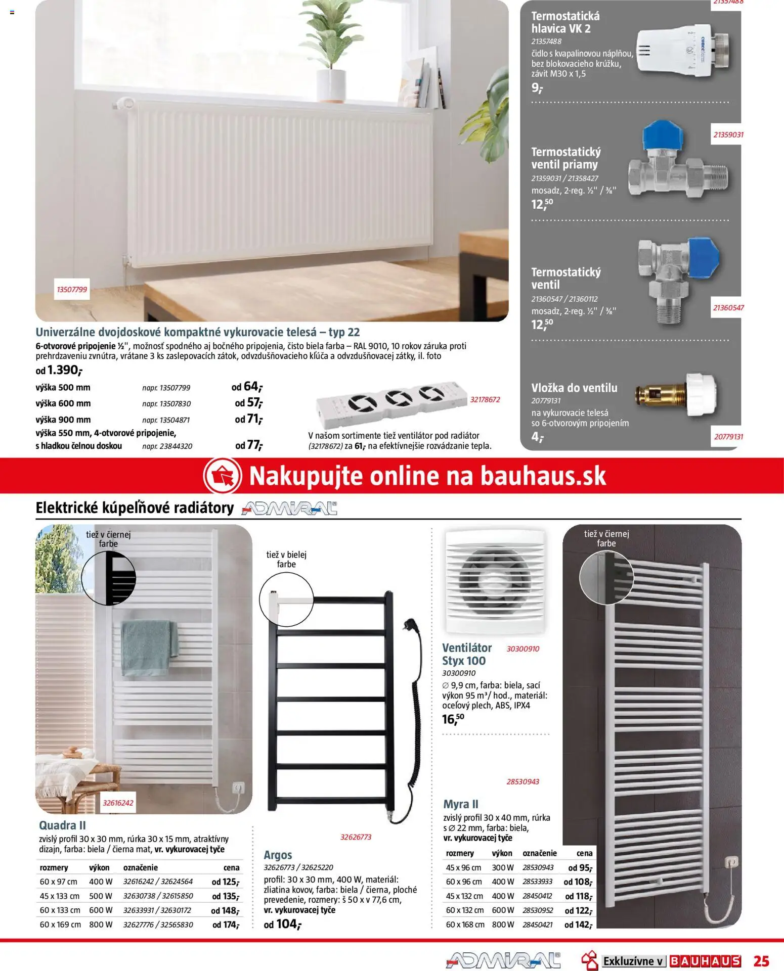 Nové Bauhaus akcie – leták je platný od 03.08.2026 | Strana: 25