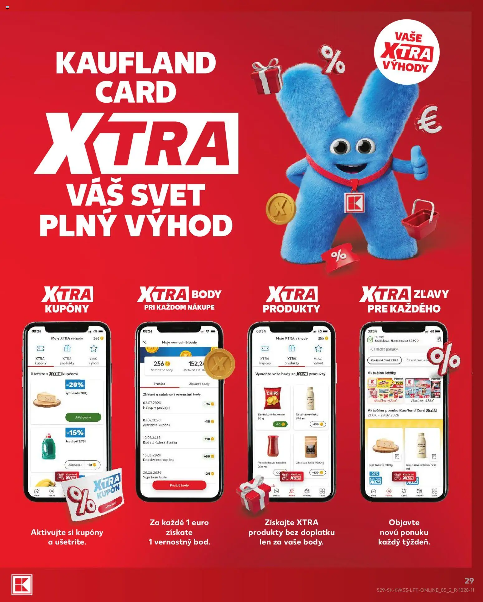 Nové Kaufland akcie – leták je platný od 13.08.2026 | Strana: 29