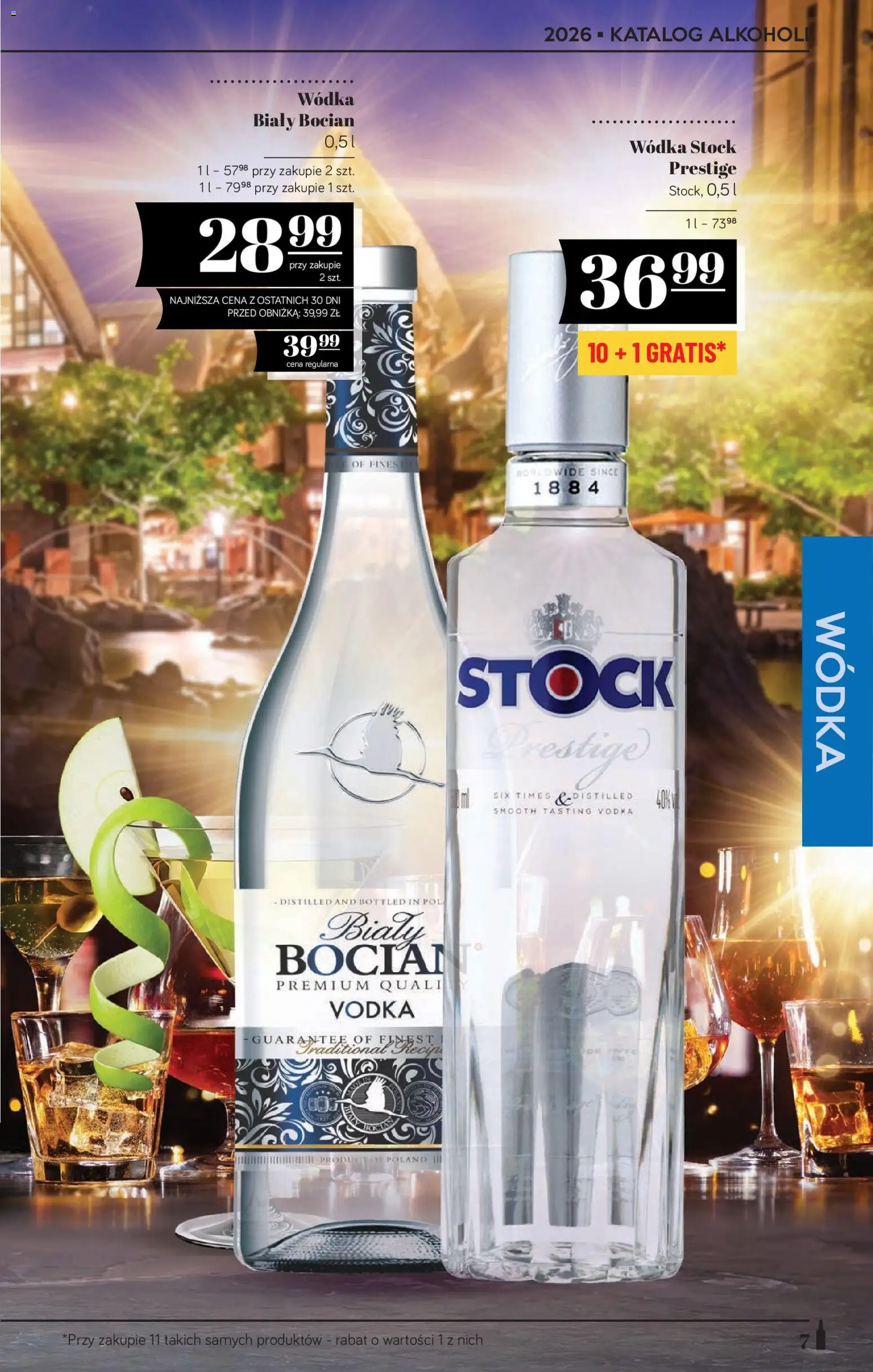 POLOmarket katalog - Alkoholi od 02.07.2026 | Strona: 7 | Produkty: Wódka Stock, Vodka, Wódka