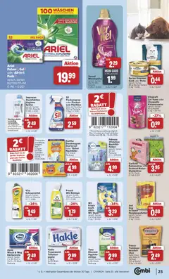 Combi Prospekt ab 08.06.2026 gültig | Seite: 27 | Produkte: Lenor, Ariel, WC Stein, Zitrone