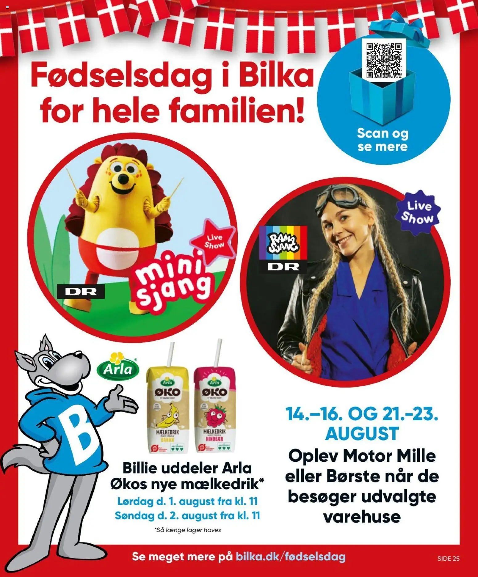 Bilka tilbudsavis – gyldig fra 31/07/2026 | Side: 25 | Produkter: Børste, Hindbær