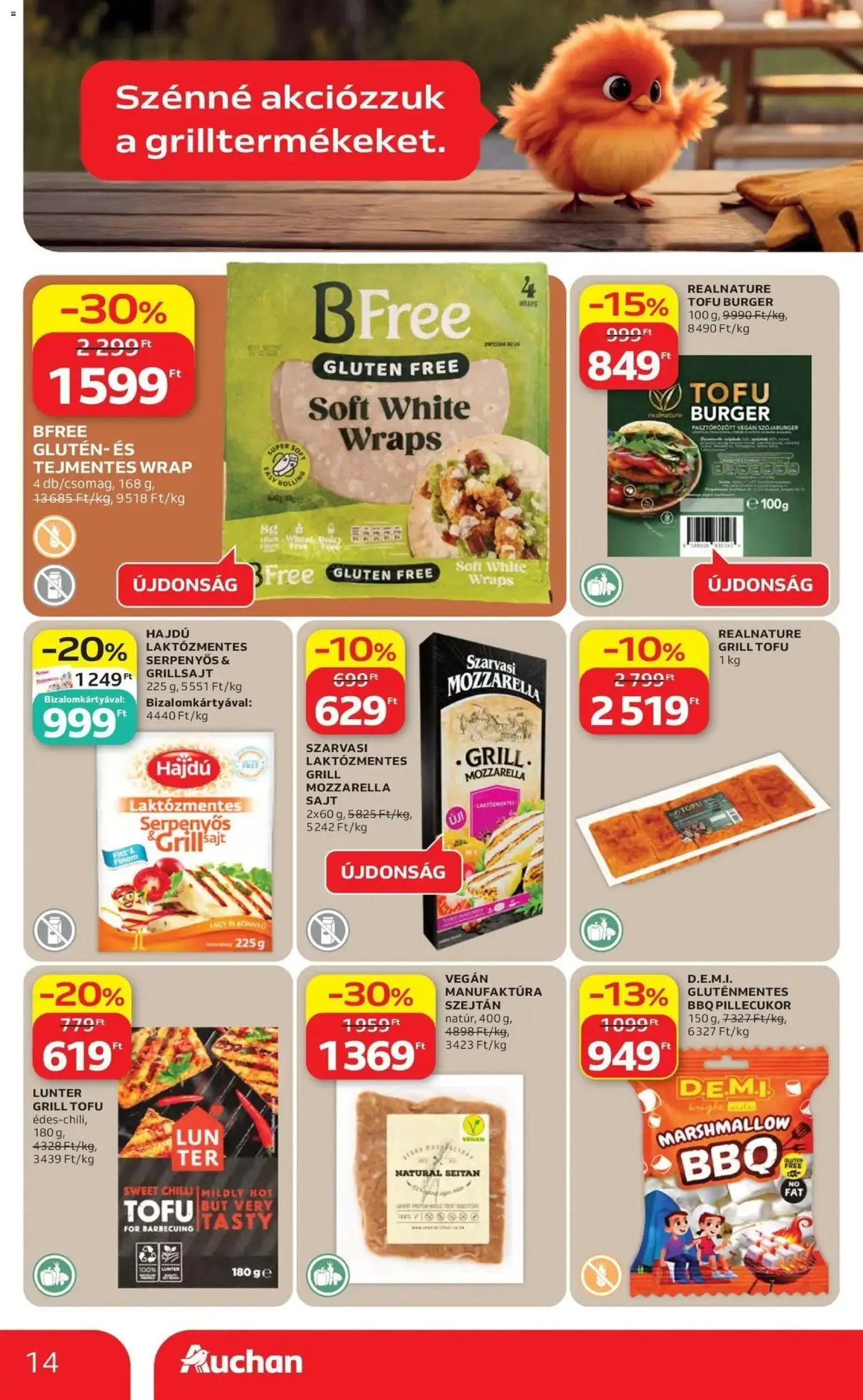 Auchan akciós ujság - amely érvényes a következő dátumtól: 30.04.2026 | Oldal: 14