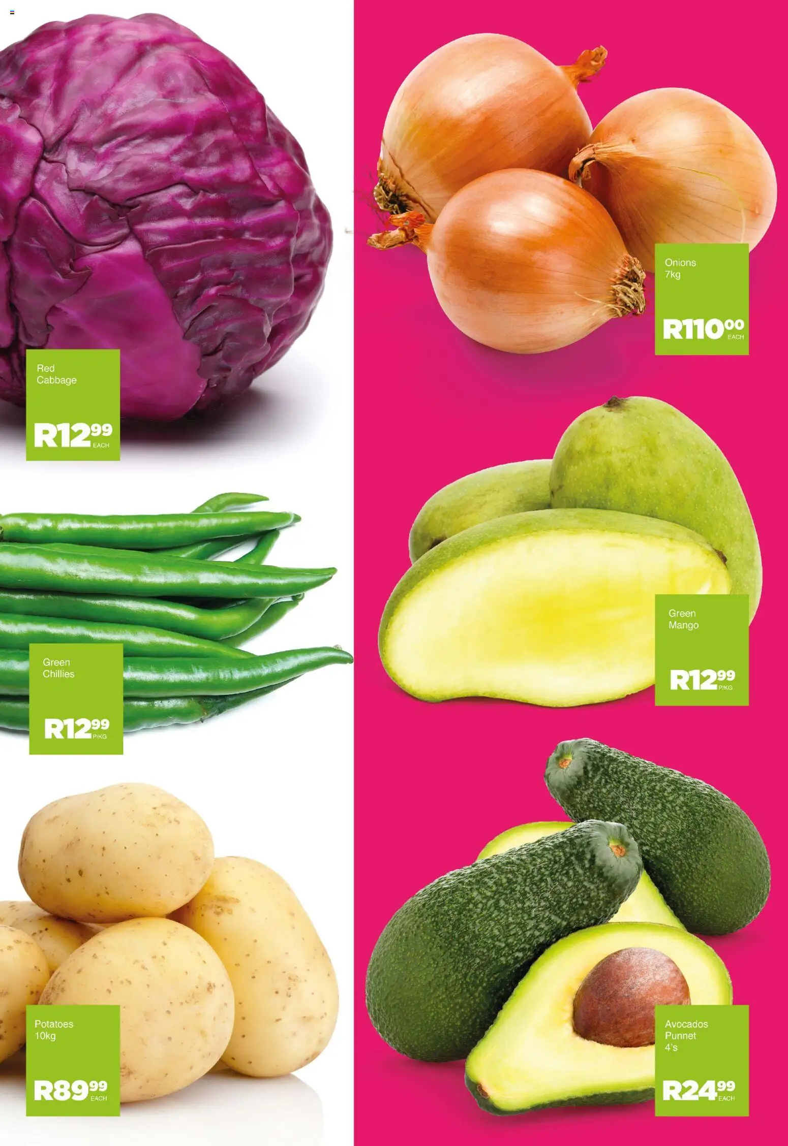 New Save catalogue – valid from 23/10/2026 | Page: 5 | Products: Avocados, Potatoes, Onions, Mango