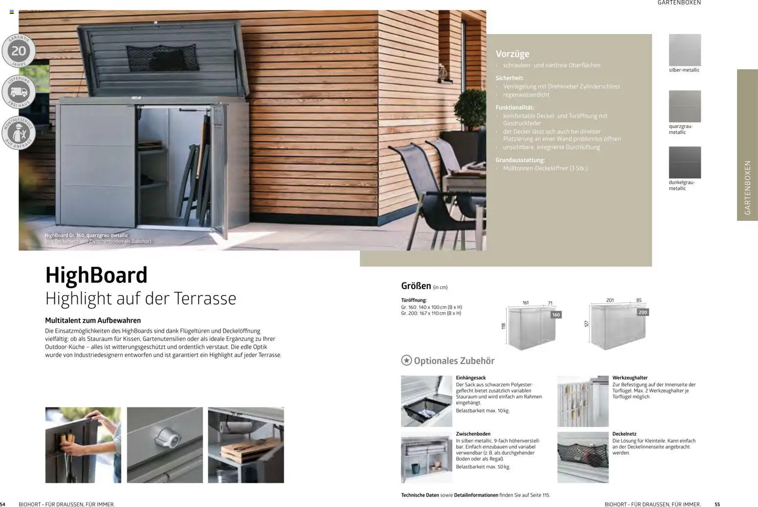 Dehner  Biohort – Metall für Garten & Terrasse gültig ab 05.01.2026 | Seite: 28