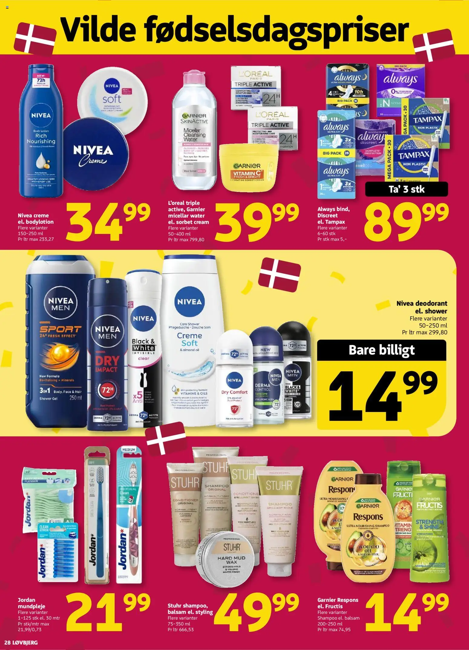 Løvbjerg tilbudsavis – gyldig fra 04/09/2026 | Side: 28 | Produkter: Creme, Deodorant, Avocado, Måtte
