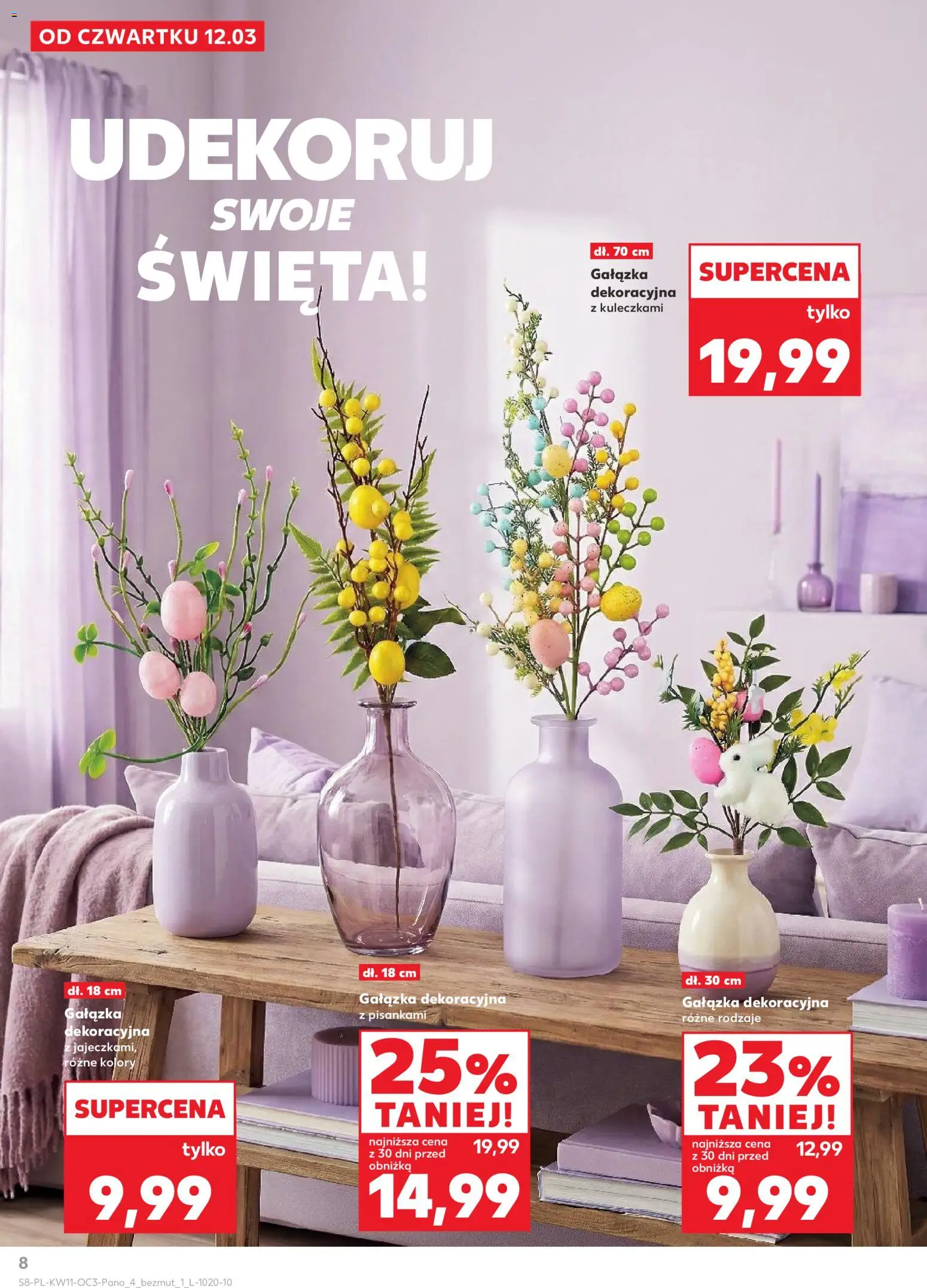 Kaufland Polsko leták - Dom gotowy na Wielkanoc od 12.03.2026 | Strana: 8