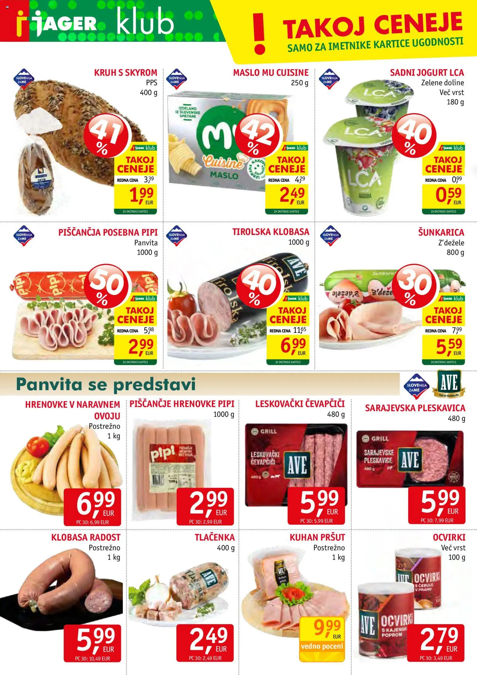 Novi Jager katalog ponudbe – veljaven od 14.10.2026 | Stran: 4
