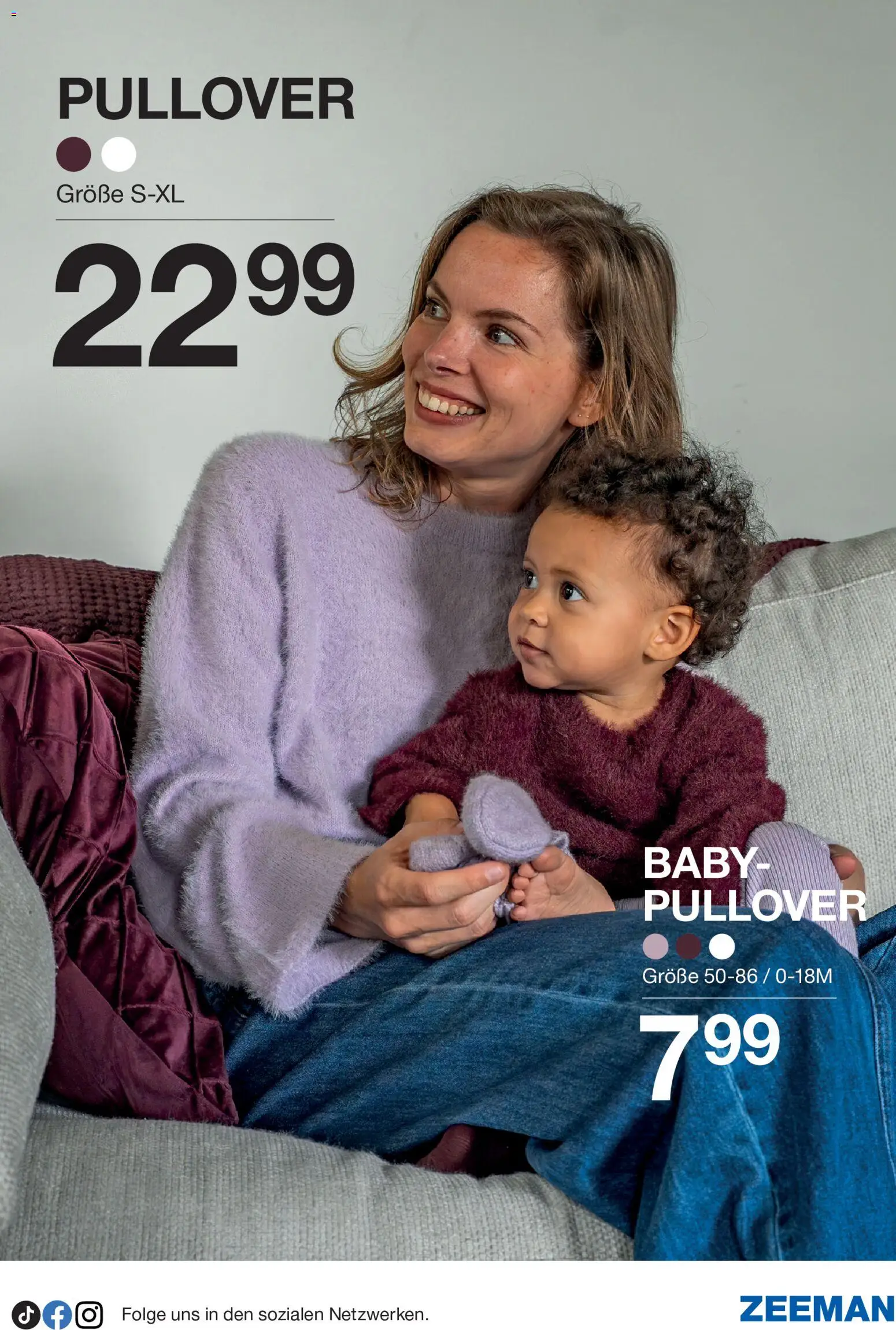 Zeeman Prospekt – gültig ab 10.10.2026 | Seite: 5 | Produkte: Pullover