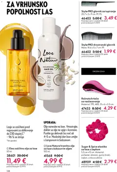 Oriflame katalog akcije – veljaven od 13.05.2026 | Stran: 138 | Izdelki: Olje za lase, Glavnik, Krtaca, Olje