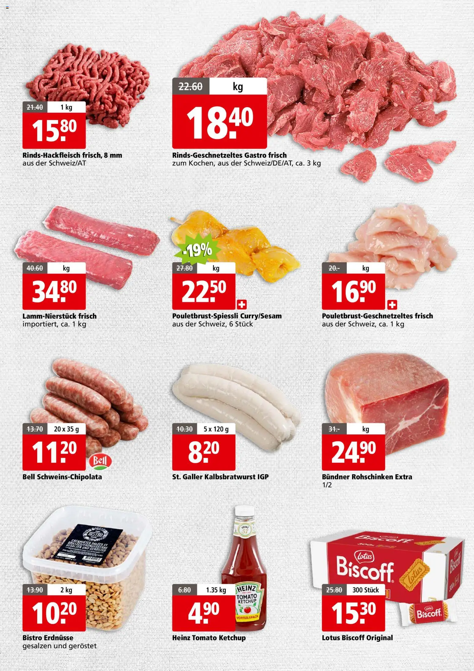 Aligro aktionen Business Chavannes, Matran, Genf, Sitten – gültig ab 29.06.2026 | Seite: 3 | Produkte: Erdnüsse, Ketchup