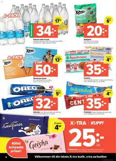 Coop Daglivs erbjudanden - Förhandsvisning av reklamblad från butik Coop Daglivs aktuell från 21/09/2026 | Sida: 6 | Produkter: Is, Geisha, Vatten, Protein