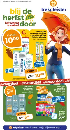 Trekpleister folder - Voorbeeld van een folder van Trekpleister, geldig van 19-10-2026