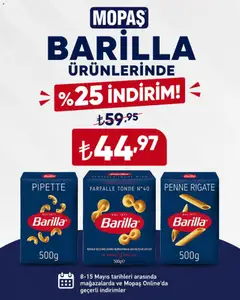 08.05.2026 tarihinden itibaren geçerli olan Mopaş kataloğu önizlemesi