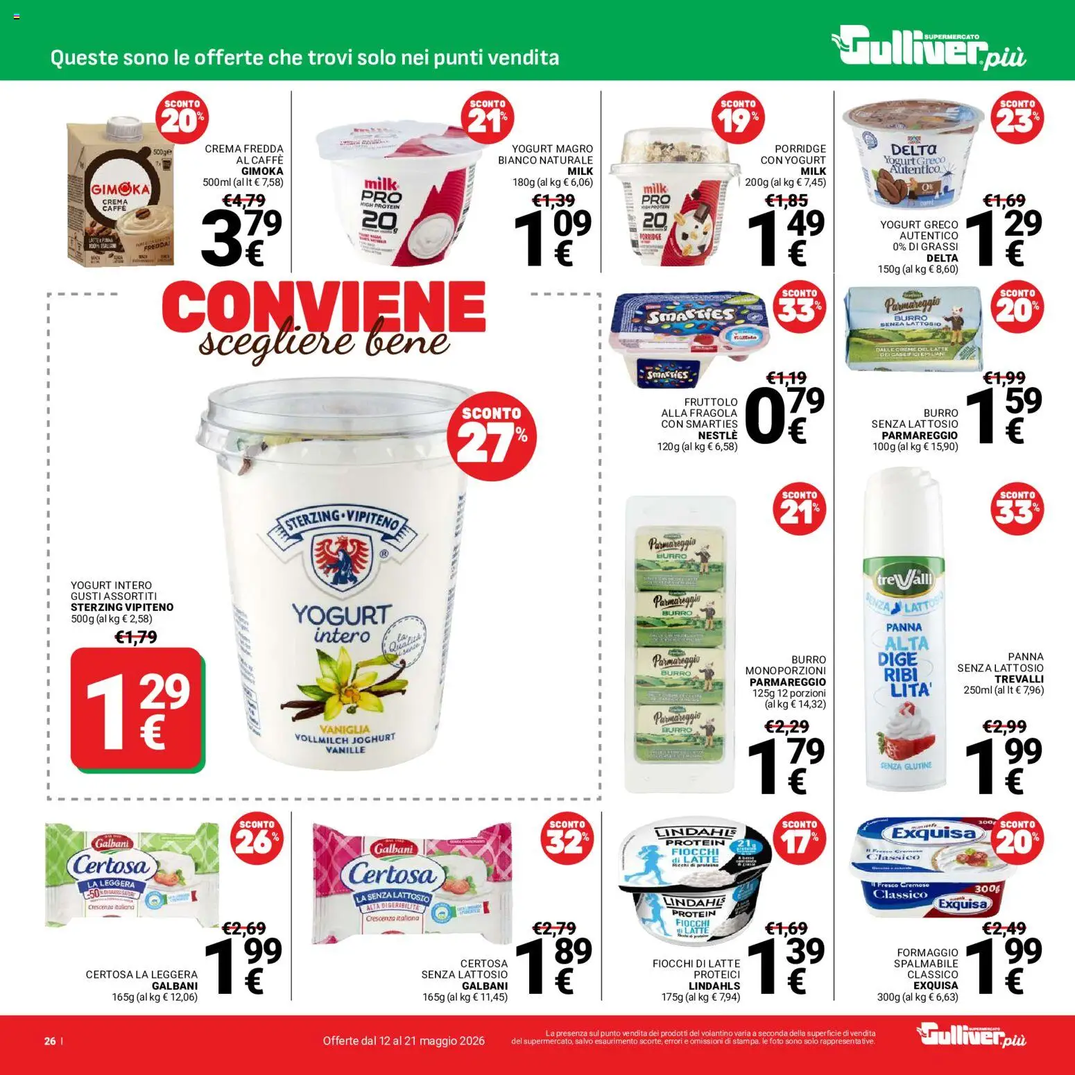 Volantino Gulliver del 12.05.2026 | Pagina: 26