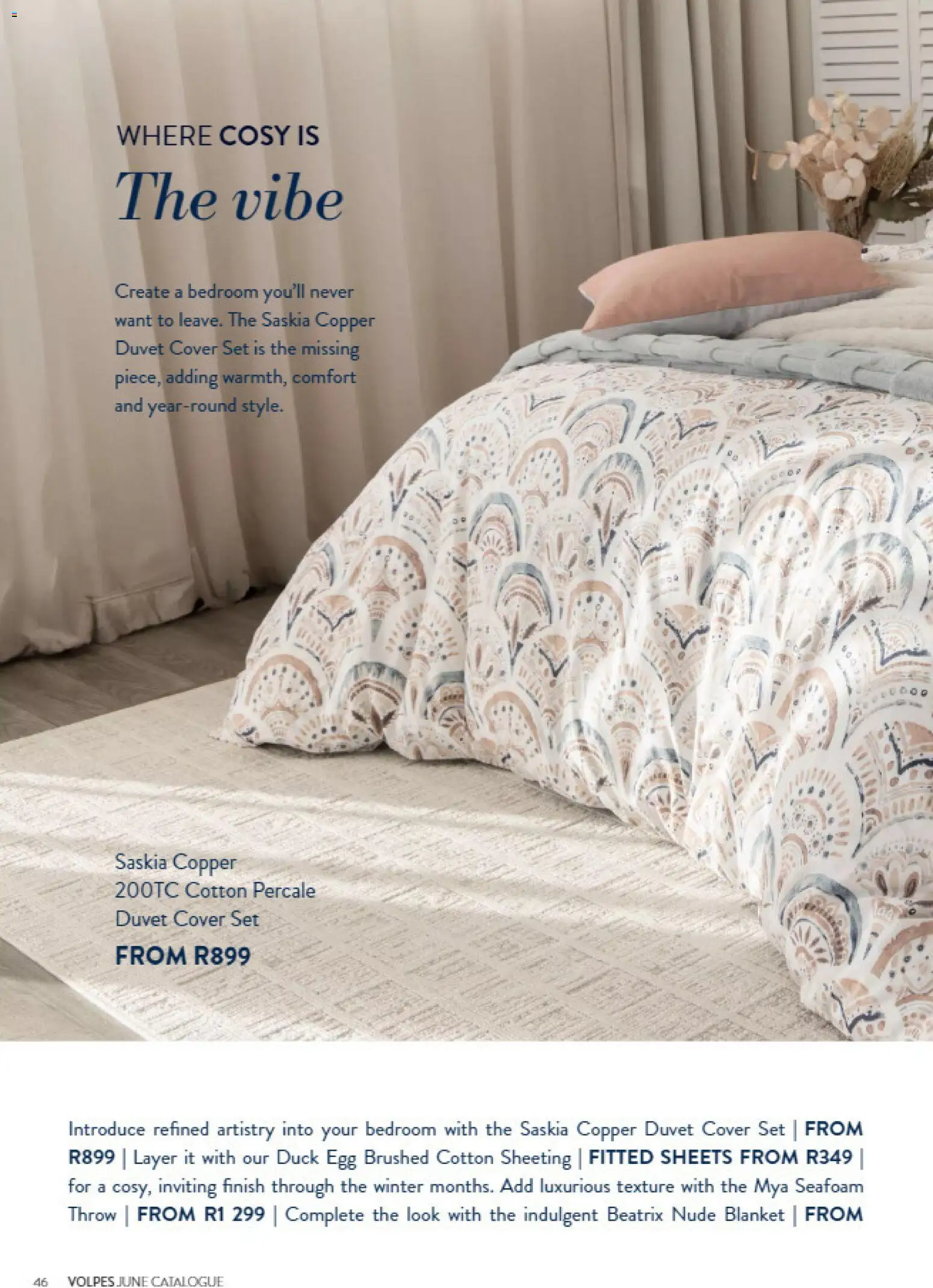 New Volpes catalogue – valid from 01/07/2026 | Page: 46 | Products: Cover, Duvet, Blanket