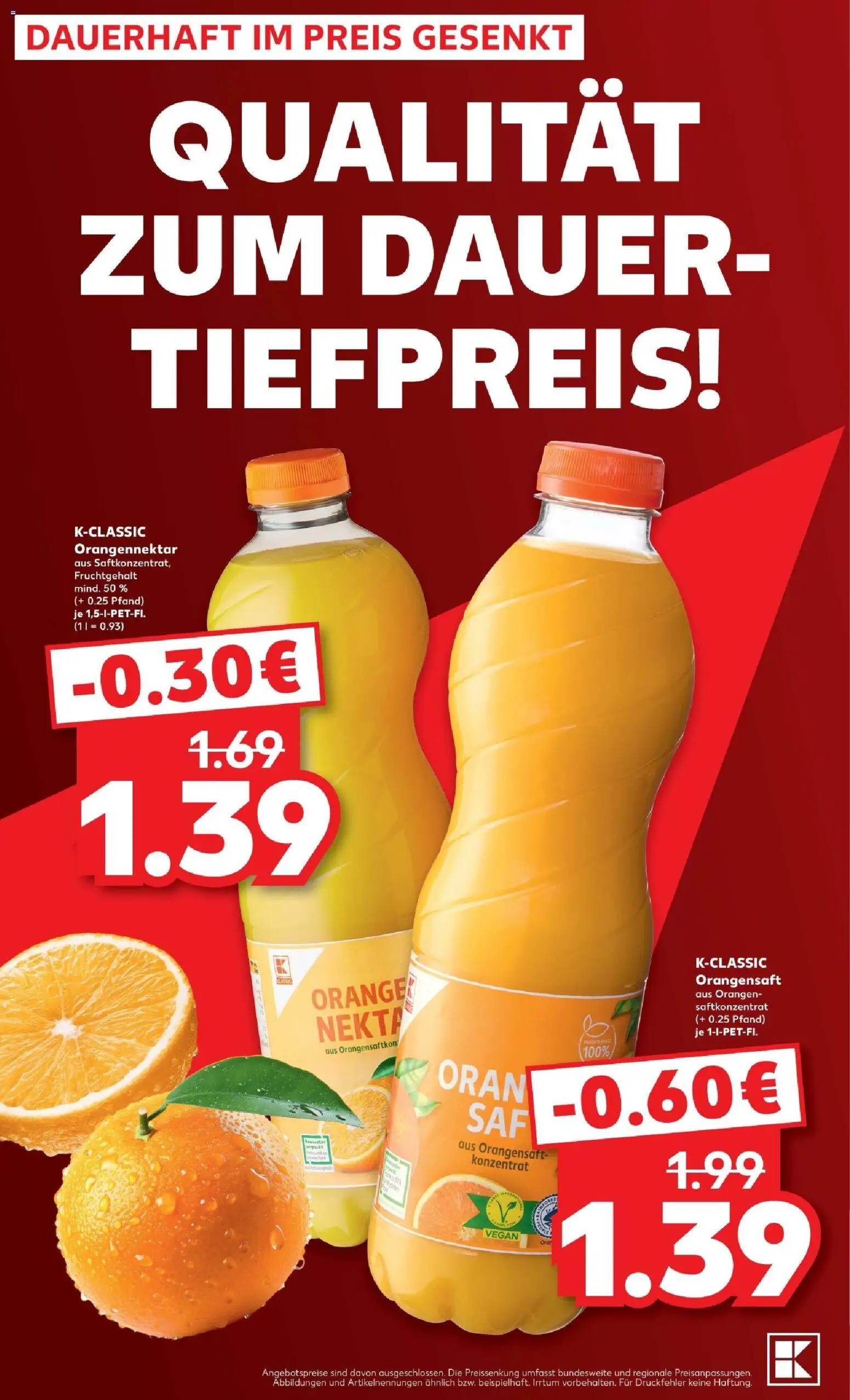 Kaufland Prospekt Rostock – gültig ab 01.10.2026 | Seite: 8 | Produkte: Orangen, Orangensaft